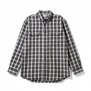 Carhartt Mens 2XL Relaxed Fit Plaid Long Sleeve Button Down Work Shirt 100139